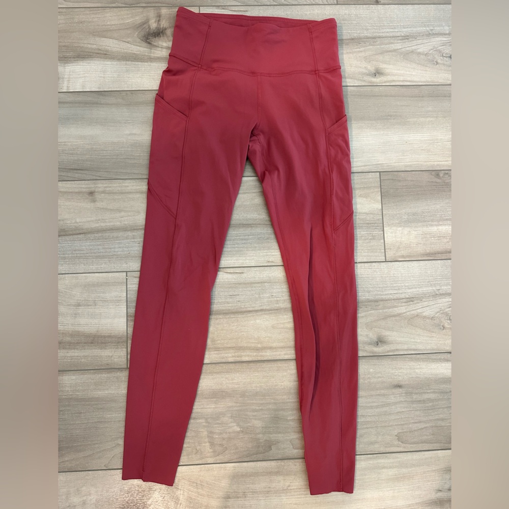 Lululemon high rise fast and free leggings